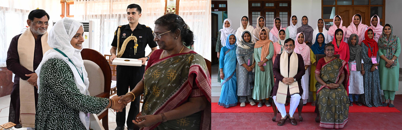 भारत के माननीय राष्ट्रपति ने सामुदायिक एक्वाकल्चर के लिए आईसीएआर-एनबीएफजीआर और मात्स्यिकी विभाग के प्रयासों की सराहना की