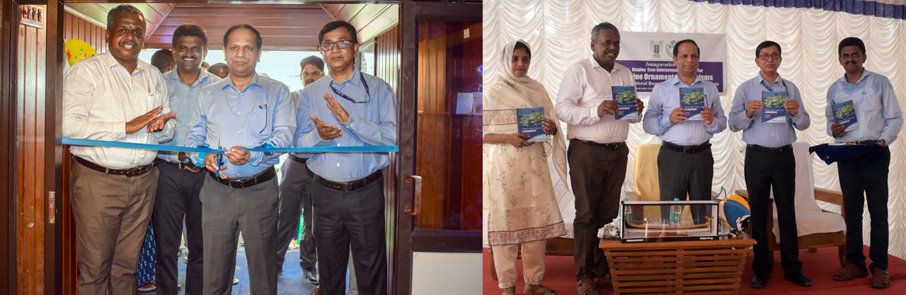 DG (ICAR) Inaugurated Display-cum-Interpretation Centre for Marine Ornamentals at Lakshadweep Island